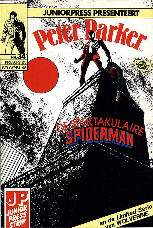 Peter Parker de Spektakulaire Spiderman nr.34 - De dood van Jean Dewolff deel 3: "Hij die zonder zonde is"