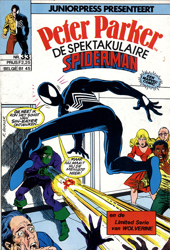 Peter Parker de Spektakulaire Spiderman nr.33 - De dood van Inspekteur Jean Dewolff deel 2: De biecht