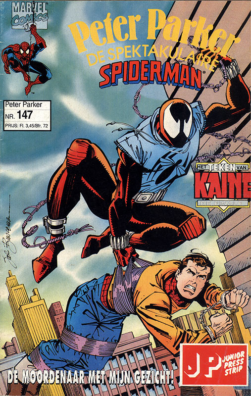 Peter Parker de Spektakulaire Spiderman 147 - Het Teken van Kaine: De moordenaar met mijn Gezicht