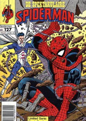De Spektakulaire Spiderman nr. 127 - Zwaar weer (met het begin van acts of vengeance) + Black Panther