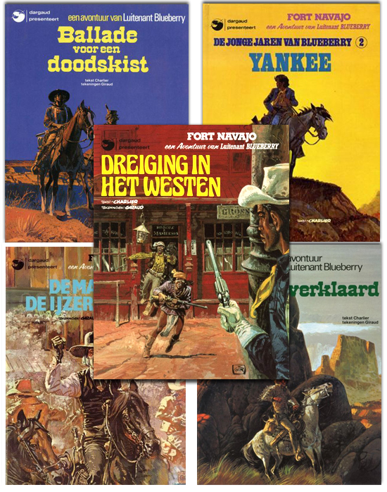 Luitenant Blueberry Strippakket (5 strips)