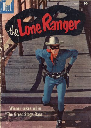 The Lone Ranger - The Great Stage Race (Dell) (Engels)