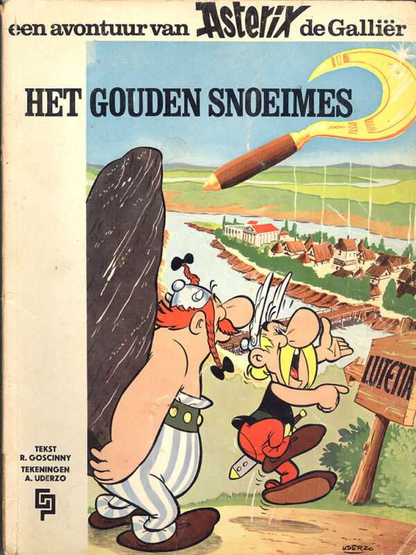 Asterix Het gouden snoeimes (De Geïllustreerde Pers)