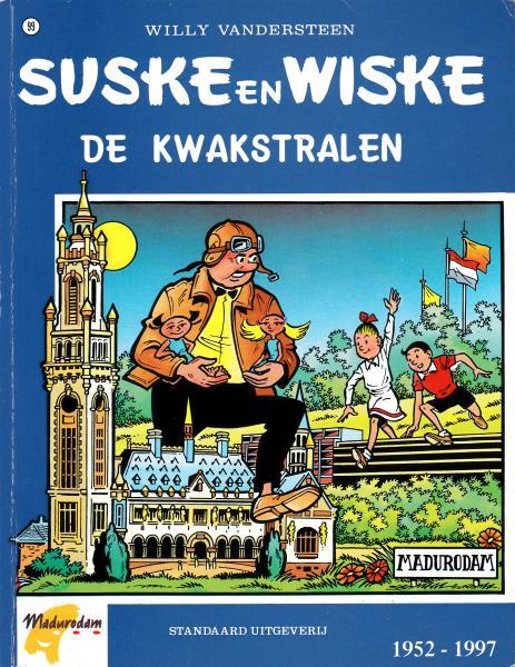 Suske en Wiske 99 - De kwakstralen(blauwe uitgave) (zgan)