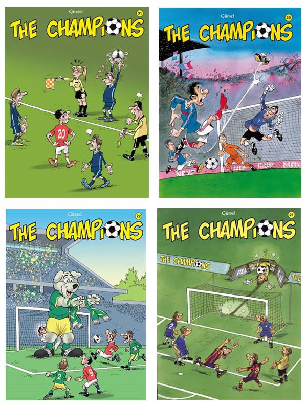 The Champions Strippakket (4 strips)