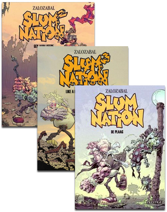 Slum Nation Strippakket (3 Strips)