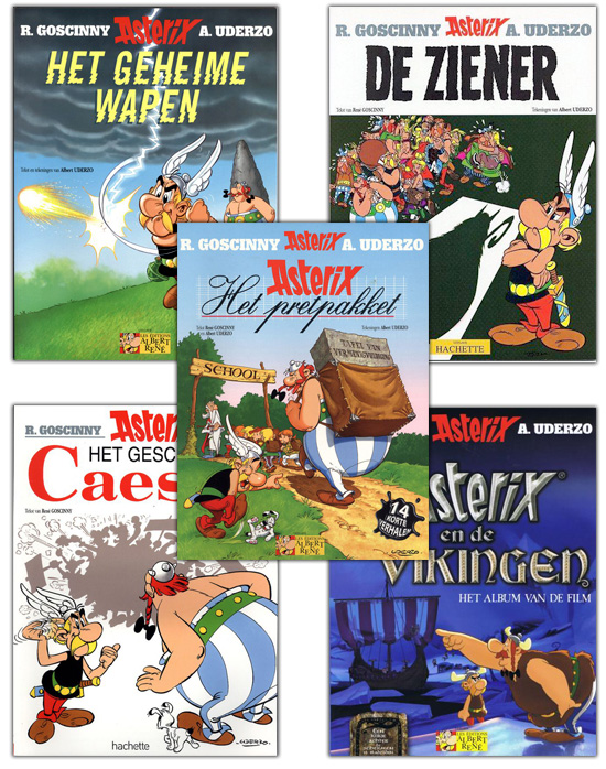 Asterix Strippakket (5 strips)