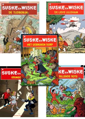 Suske en Wiske Strippakket #2 (5 strips)