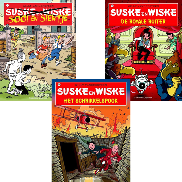 Suske en Wiske Strippakket #4 (3 strips)