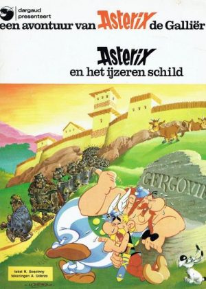 Asterix en het ijzeren schild (Dargaud) (Tweedehands)