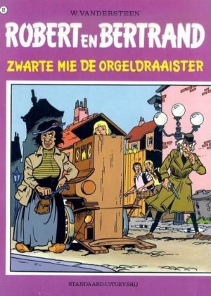Robert en Bertrand 12 - Zwarte Mie de orgeldraaister (2ehands)