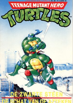 Teenage Mutant Hero Turtles 28 - De zwarte steen