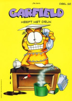 Garfield deel 26 – Heeft het druk (Zgan)