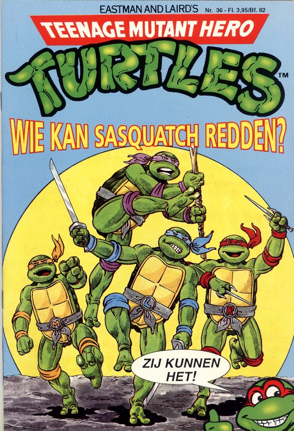 Teenage Mutant Hero Turtles 36 - Wie kan Sasquatch redden?