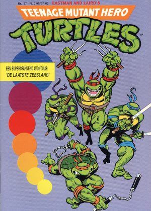 Teenage Mutant Hero Turtles 37 - De laatste zeeslang