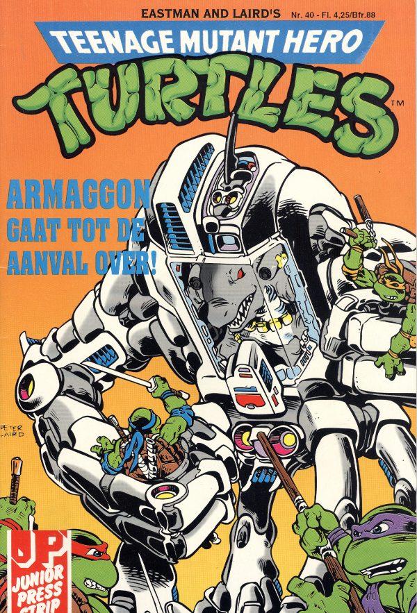Teenage Mutant Hero Turtles 40 - Armaggon gaat tot de aanval over!