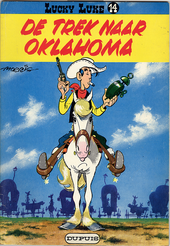 Lucky Luke 14 - De trek naar Oklahoma 1977 (Zgan)