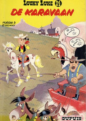 Lucky Luke 24 - De karavaan 1977 (Zgan)