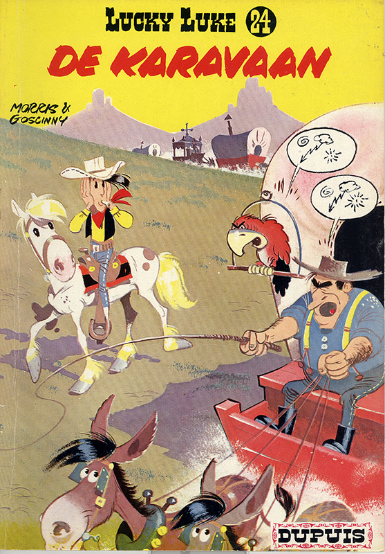 Lucky Luke 24 - De karavaan 1977 (Zgan)