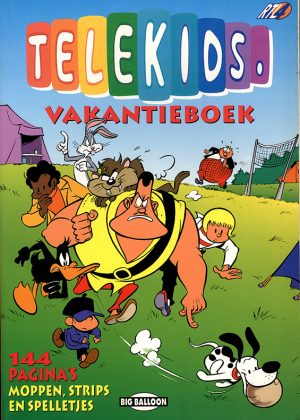 Telekids Vakantieboek 1995 (144 pag.) (Zgan) Uitgave RTL