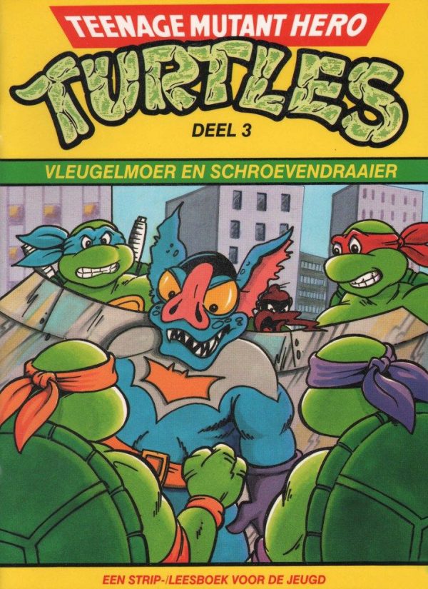Teenage Mutant Hero Turtles 3 - Vleugelmoer en schroevendraaier