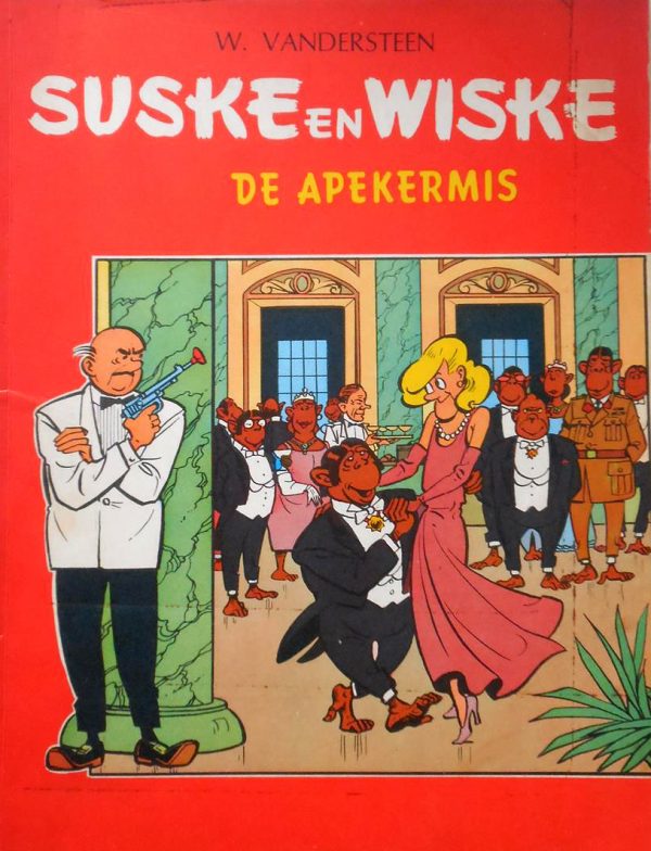 Suske en Wiske 77 - De apenkermis (1e Druk 1965)