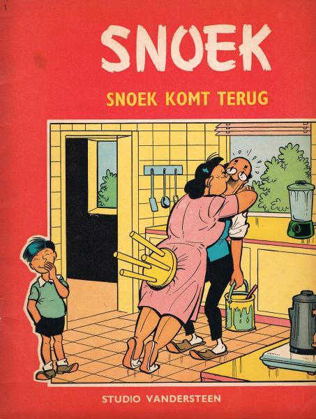 De familie Snoek - Snoek komt terug (1e Druk 1966) (2ehands) (Gesigneerd)