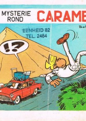 Kari Lente 8 - Mysterie rond Caramello (1e Druk 1971) (Pocketstrip) (2ehands)