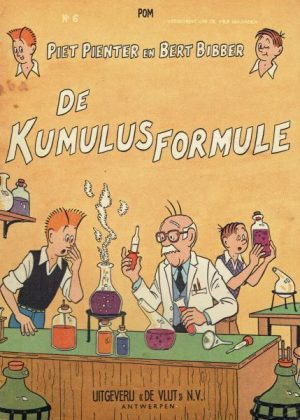Piet Pienter en Bert Bibber 6 - De kumulusformule (1e Druk 1957)