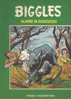Biggles 14 - Alarm in Gadougou (Druk 1968) (2ehands)