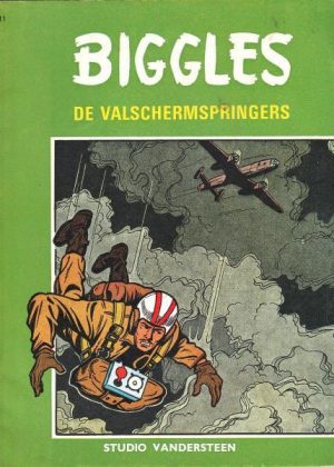 Biggles 9 - De valschermspringers (Druk 1967) (2ehands)