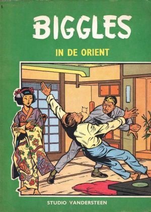 Biggles 5 - In de Orient (Druk 1966) (2ehands)