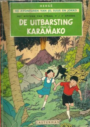 De avonturen van Jo, Suus, en Jokko 4 - De uitbarsting van de Karamako