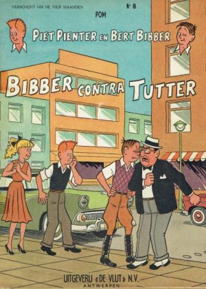 Piet Pienter en Bert Bibber 8 - Bibber contra Tutter (Druk 1958)