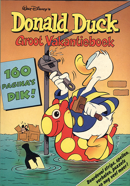 Donald Duck Groot Vakantieboek 1987 (160 pag. dik) (Z.g.a.n.)