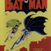 Vintage DC Comics Batman and Robin No. 1 metal relief plate (26x20cm)