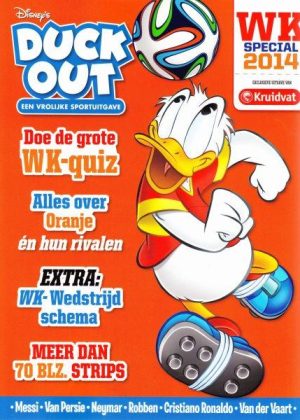 Duck Out - WK Special 2014 (120 pag. dik) (Z.g.a.n.) (Uitgave van Kruidvat)