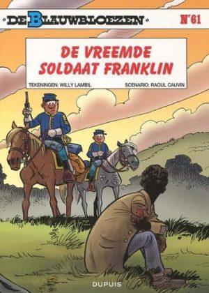 De Blauwbloezen 61 - De vreemde soldaat Franklin (Z.g.a.n.)