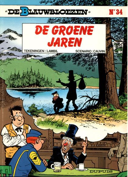 De Blauwbloezen 34 - De groene jaren (Z.g.a.n.)