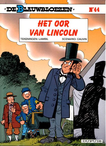 De Blauwbloezen 44 - Het oor van Lincoln (Z.g.a.n.)