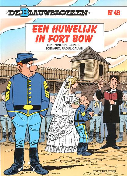 De Blauwbloezen 49 - Een huwelijk in Fort Bow (Z.g.a.n.)
