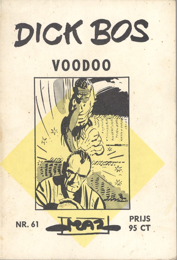 Dick Bos 61 - Voodoo (1e druk 1966) (Pocketstrip) (2ehands)