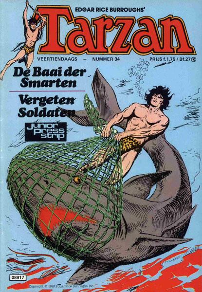 Tarzan 34 - De baai der smarten / Vergeten soldaten (2ehands)