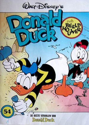 Donald Duck 54 - als beeldhouwer (2ehands)