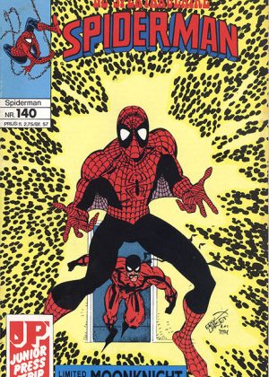 Spectaculaire Spiderman Pakket #11 - (10 strips) No. 140 t/m 149 (JuniorPress)