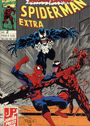 Spiderman Extra nr.1 - Carnage is terug (Marvel Comics) (2ehands)