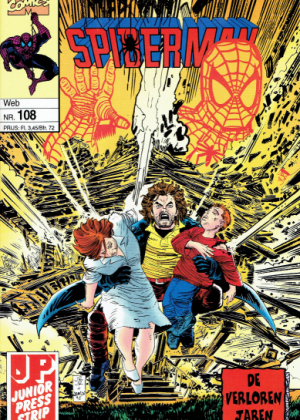 Web van Spiderman 108 - De verloren jaren (Marvel Comics) (2ehands)
