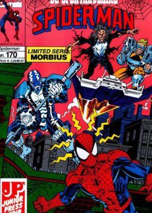 Spectaculaire Spiderman Pakket #14 - (10 strips) No. 170 t/m 179 (JuniorPress)