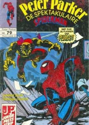 Peter Parker Spiderman Pakket #5 - (10 strips) No. 79 t/m 88 (JuniorPress)