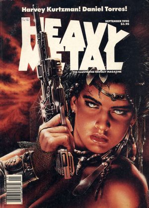 Heavy Metal (Illustrated Fantasy Magazine) September 18 /1990 (2ehands)